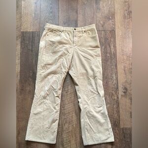 Ralph Lauren ( LRL) , Lauren Jeans co. Size 10, Beige Corduroy Pants, 45$